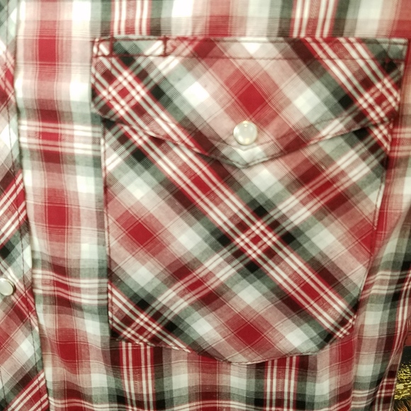 WYOMING TRADERS SNAP UP WESTERN OVERSIZED SHIRT - Picture 6 of 7